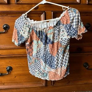 Off the shoulder top